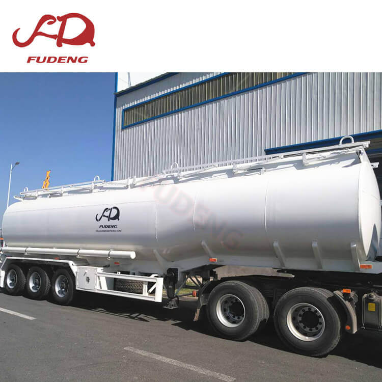3 Axles 42000 Liters Diesel Oil Tanker Trailer (1)