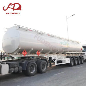 4 Axles 45000 Liters Fuel Tanker Trailer (1)