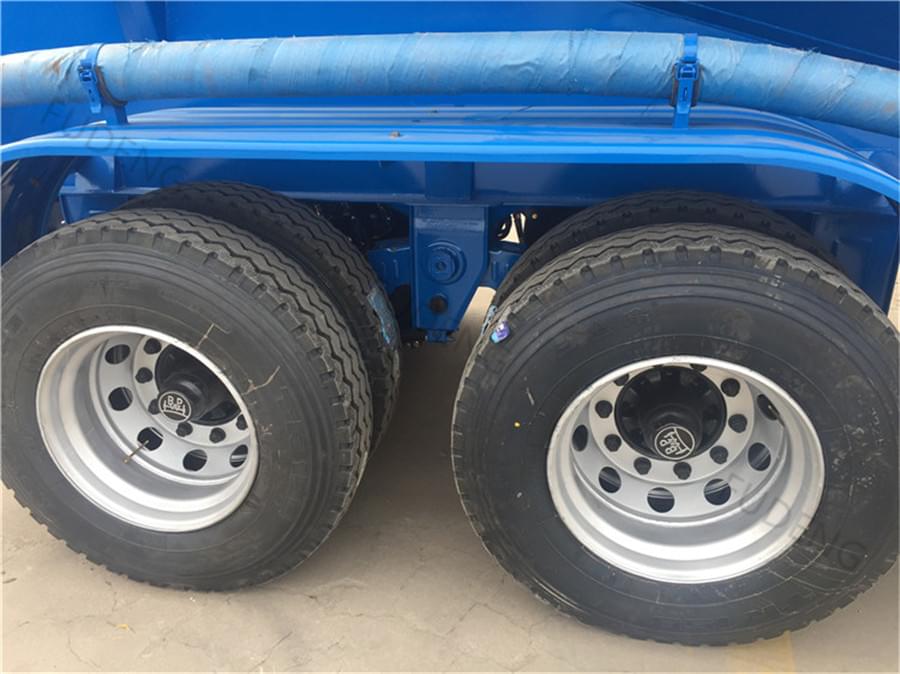 2 Axles 25CBM Cement Powder Trailer