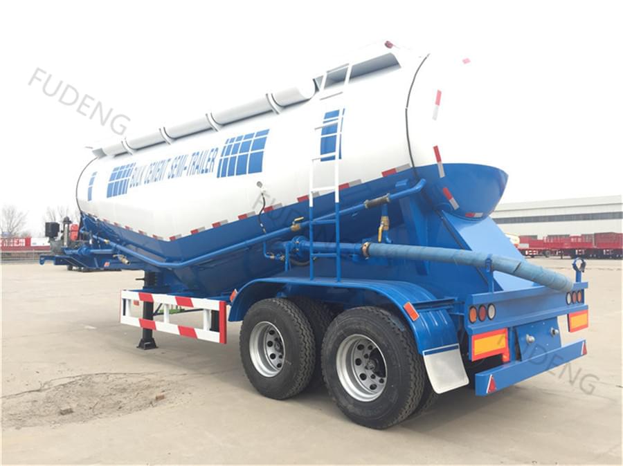 2 Axles 25CBM Cement Powder Trailer