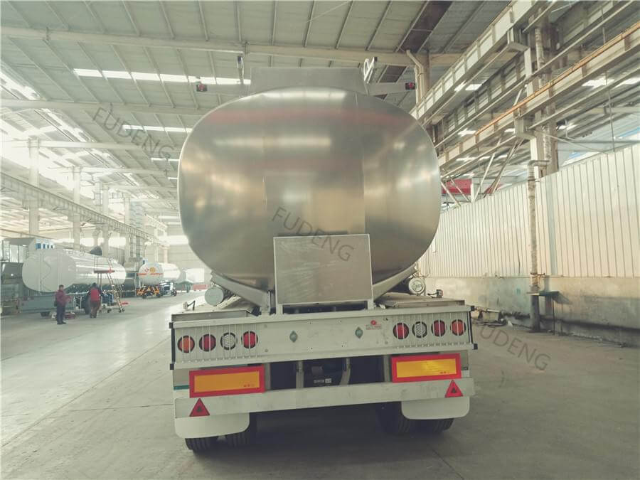 10000 Gallons Aluminum Fuel Tanker Truck Trailer for Sale (6)