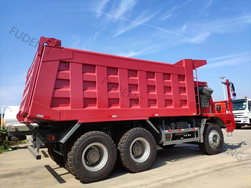 HOWO 25 Cubic Meters Ore Dump Tipper Truck