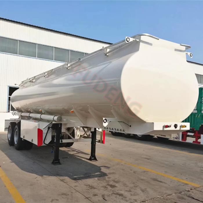 Fuel tanker trailer arrange shipping by 40HQ