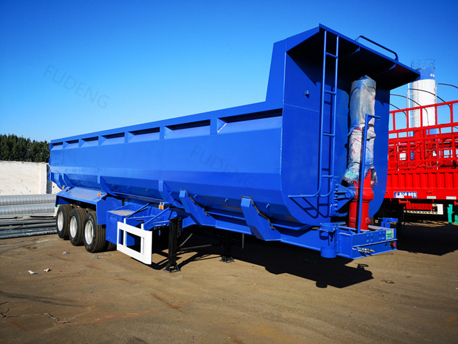 3 Axles 28 Cubic Meters Dump truck Tipper Semi Trailer