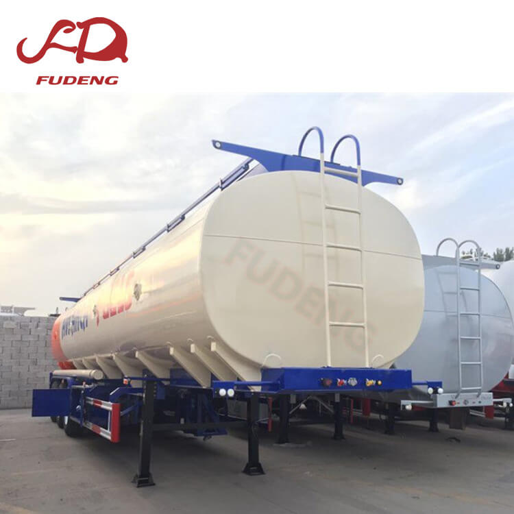 Customized 45000 Litres 4 Compartment Fuel Tank Semi Trailer For Sale (4)