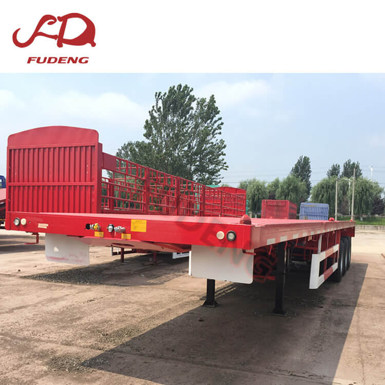 40ft Flat bed Container Semi Trailer