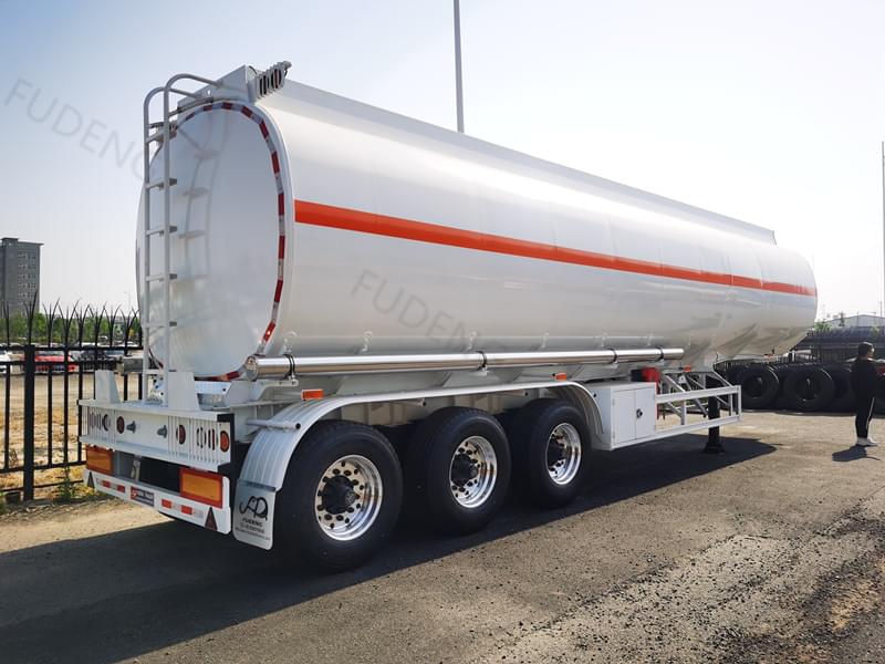 50000Liters Aluminum Fuel Tanker Trailer