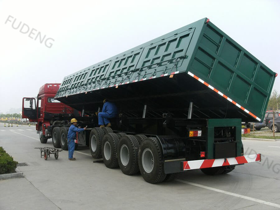 50Tons Side Dump Trailers For Sale2