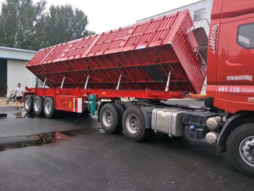 50Tons Side Dump Trailers For Sale
