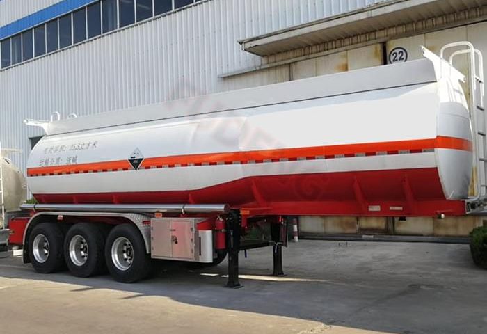 oil fuel tanker trailer