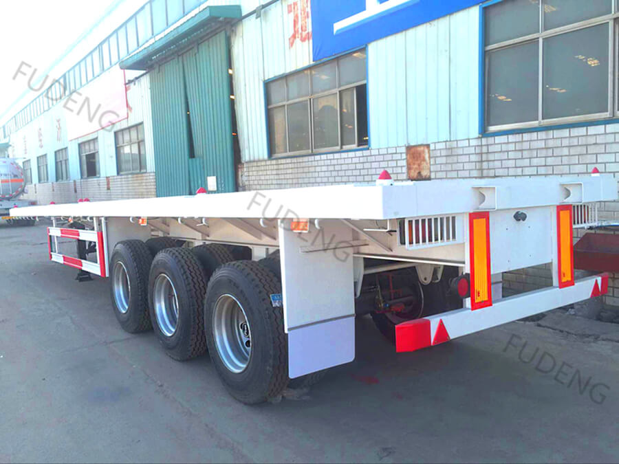 3 Axles 40ft Flatbed Trailer