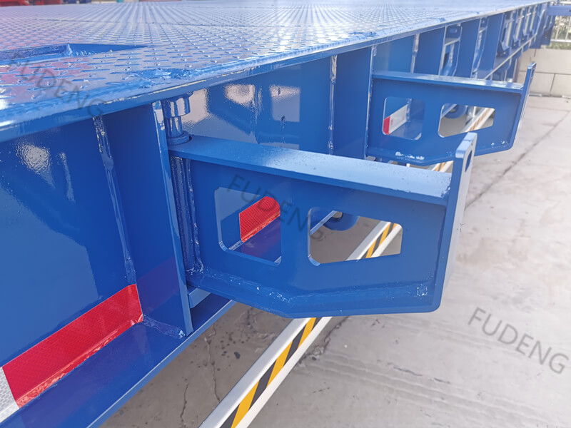 50Tons Low Bed Semi Trailer For Excavator3