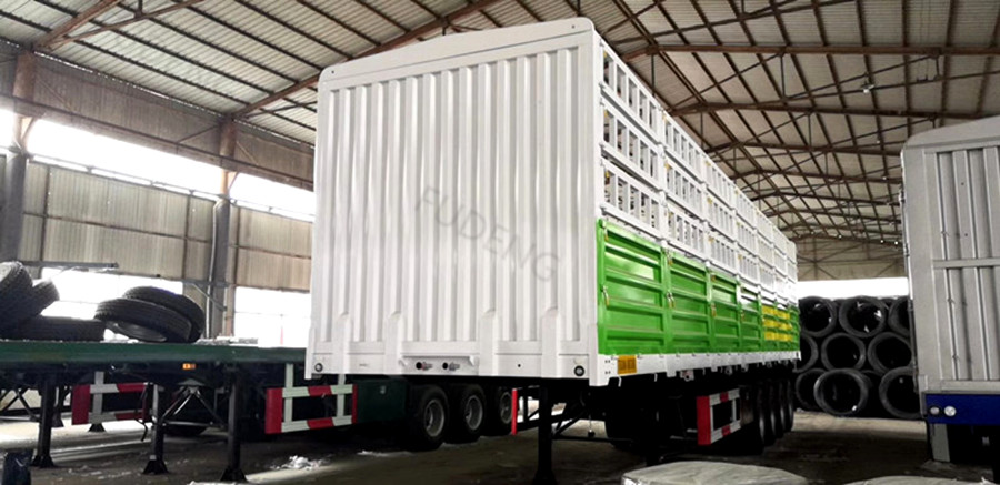80Tons Cargo Trailer for Mali