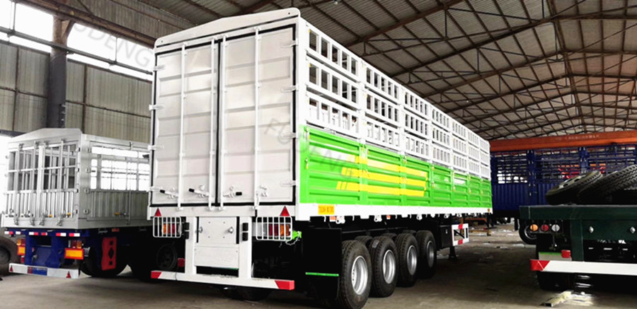 80Tons Cargo Trailer for Mali3