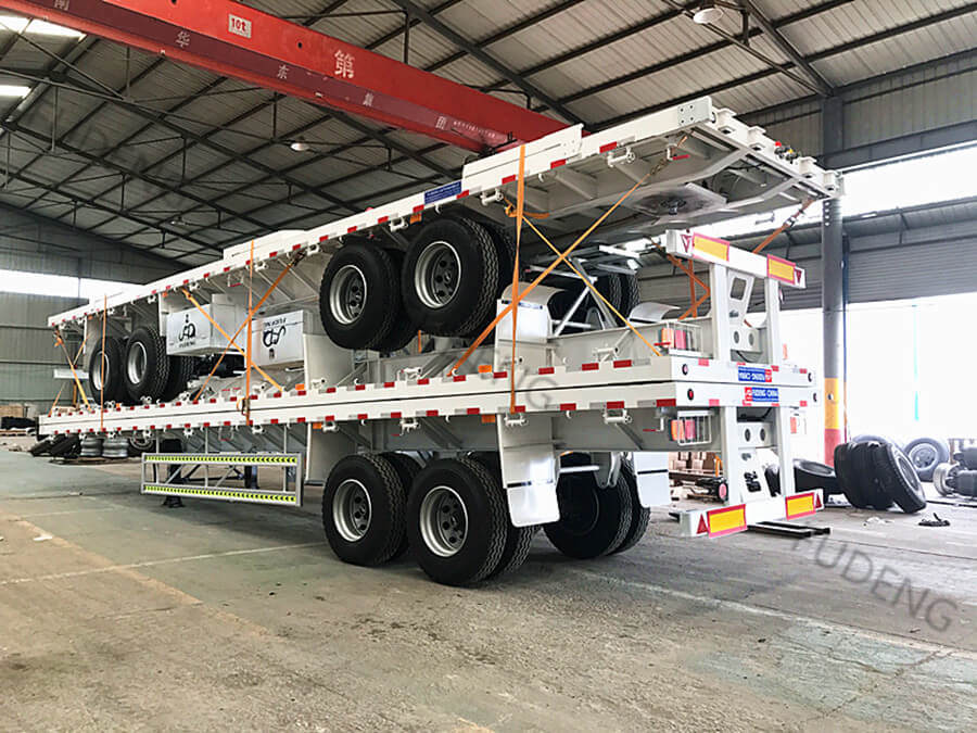 34Ton Flatbed Semi Trailer