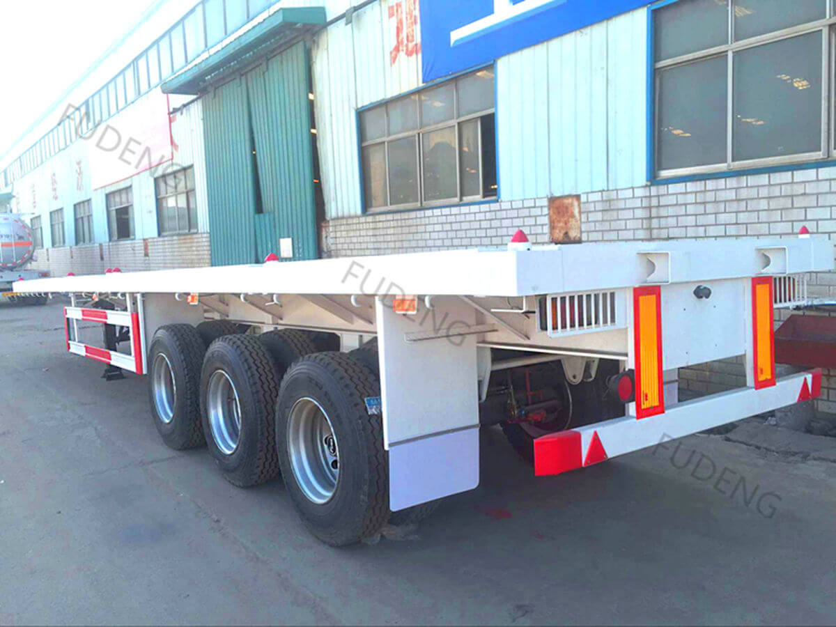 Flatbed Trailer For 20/40ft Container