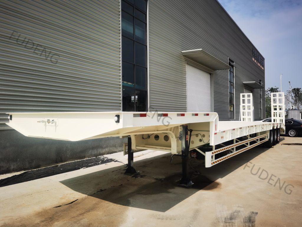 80 Tons Low Bed Trailer1