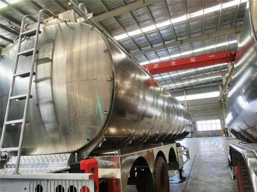 3 Axles 42000 Liters Aluminium Tanker Trailer3