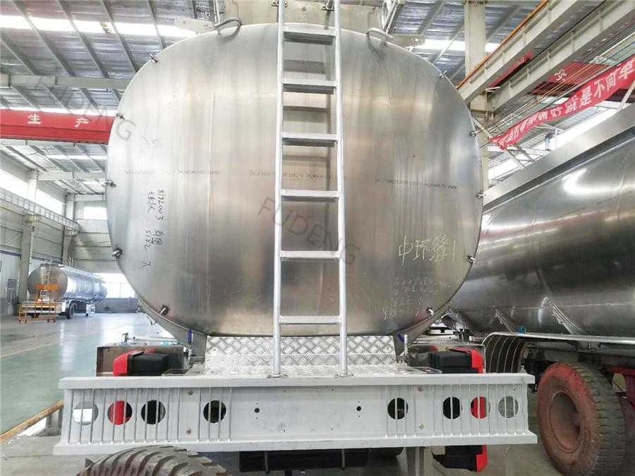 3 Axles 42000 Liters Aluminium Tanker Trailer