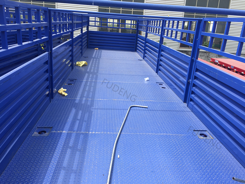 3 Axles Fence Bulk Cargo Semi Trailer