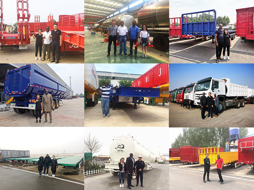 China low bed semi trailer (1)