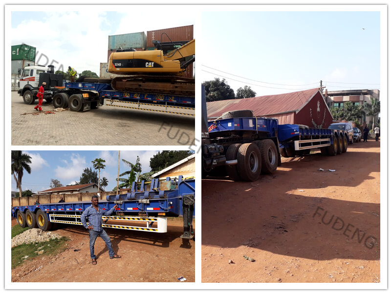 China low bed semi trailer (2)