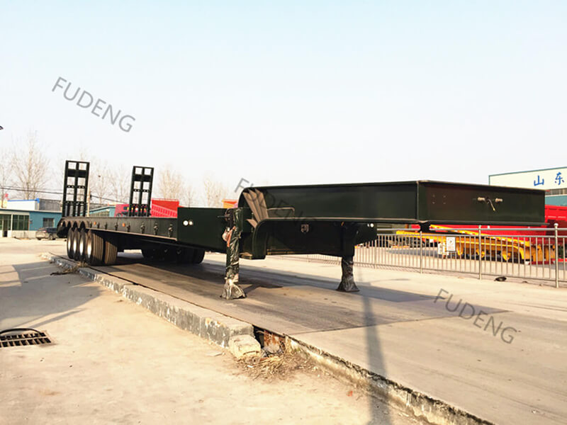 China low bed semi trailer (4)