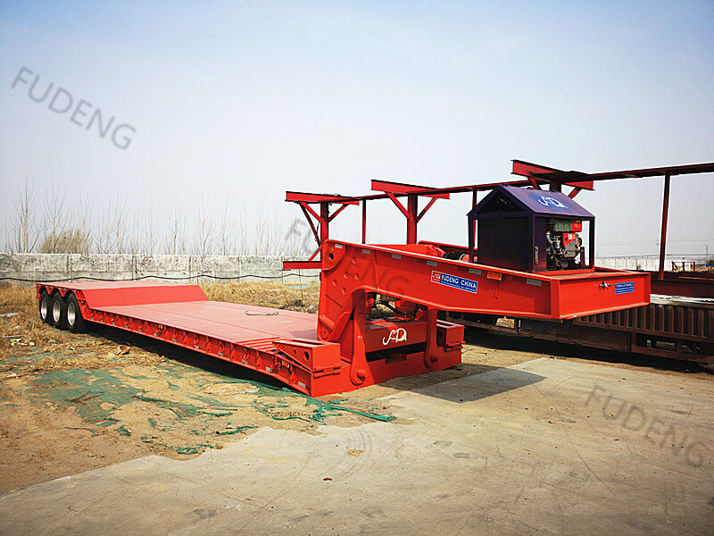 China low bed semi trailer (9)
