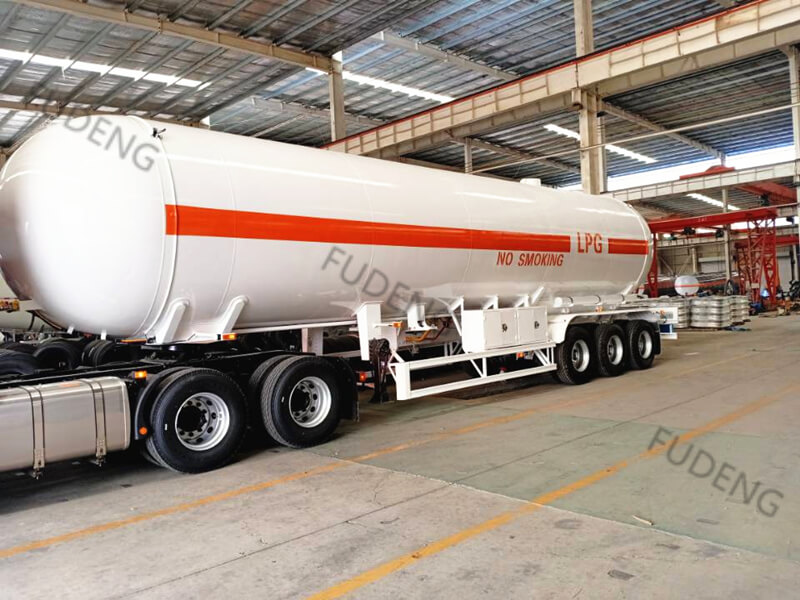 LPG tanker trailer