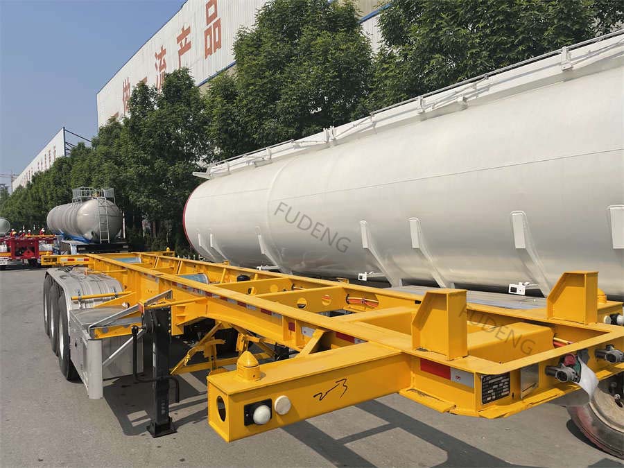 3 Axle Container Chassis Trailer