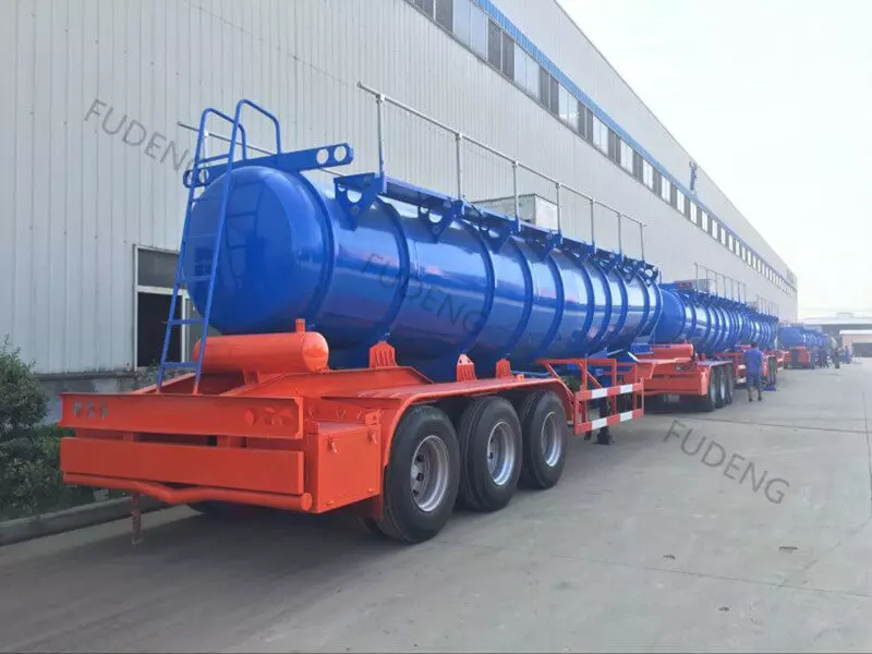China Fuel Tanker Trailer