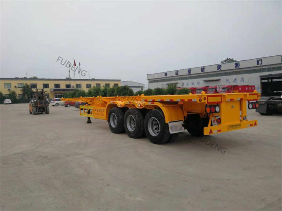 Choose A 3 Axle Container Chassis Semi Trailer That Suits You