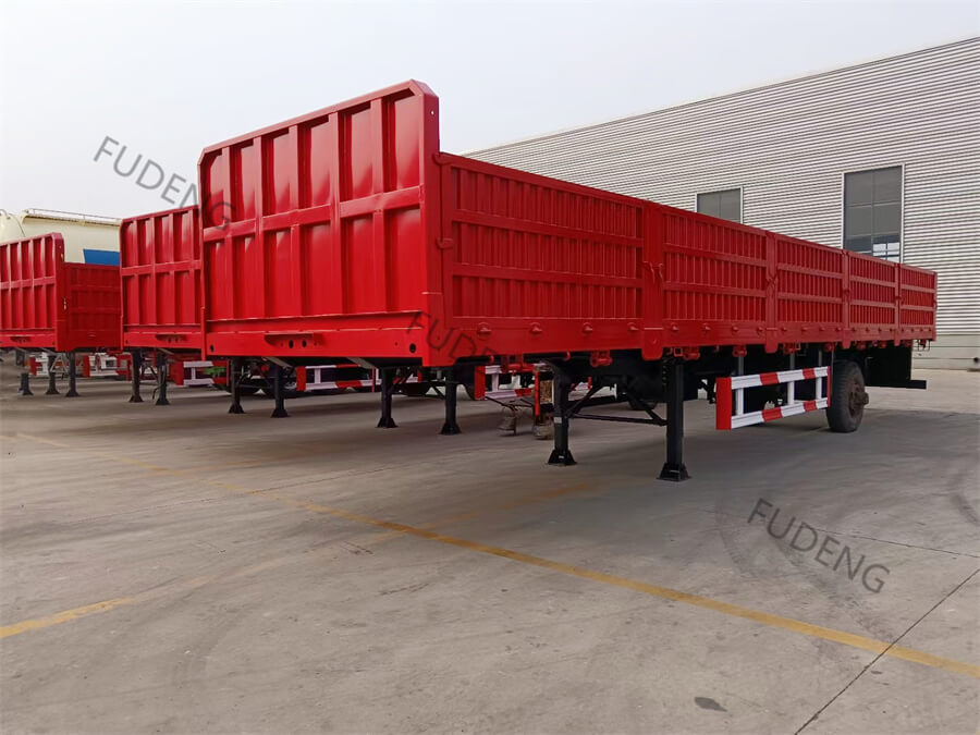 Drop Side Trailer with 1.5m Side Wall for Sale
