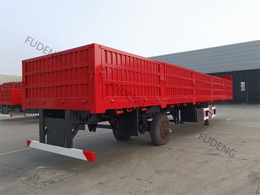 Drop Side Trailer With 1.5m Side Wall For Sale