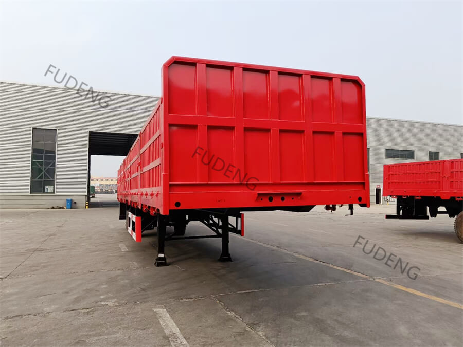 Drop Side Trailer With 1.5m Side Wall For Sale