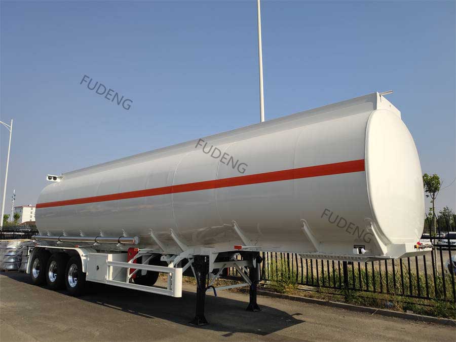 Tri Axle Aluminum Fuel Tank Trailer For Sale