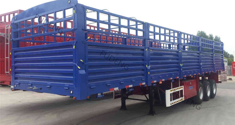 Advantages Of Fence Cargo Semi Trailer With Air Suspension