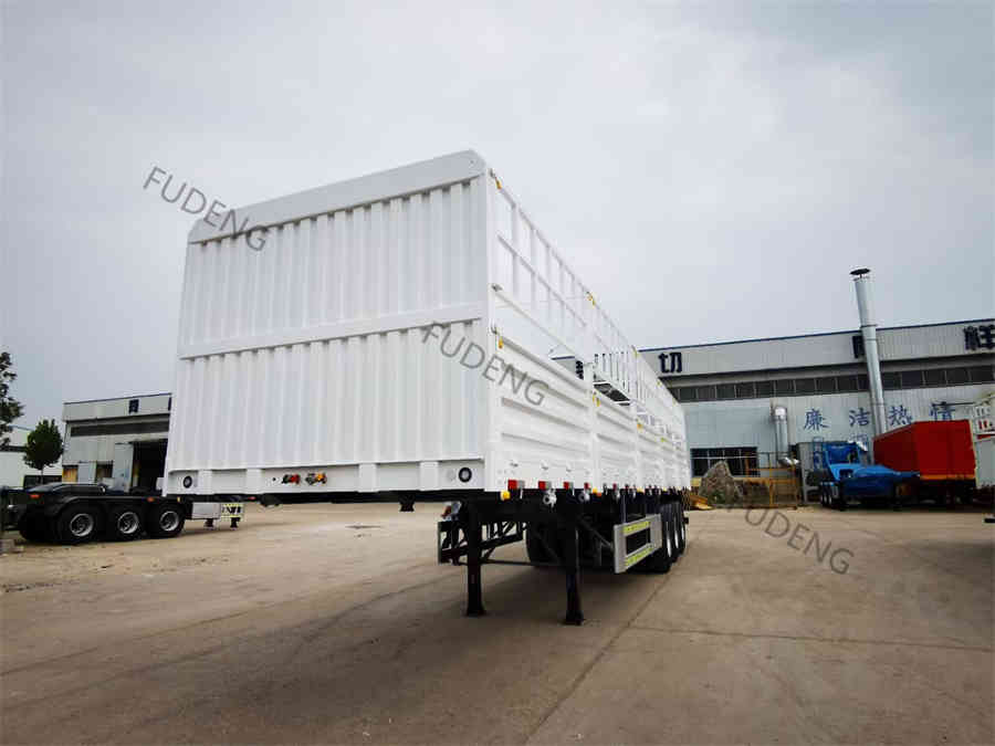 Advantages Of Fence Cargo Semi Trailer With Air Suspension