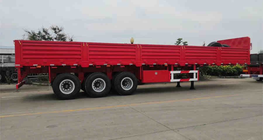 FUDENG 3 Axis Side Wall Trailer Good Quality And 4