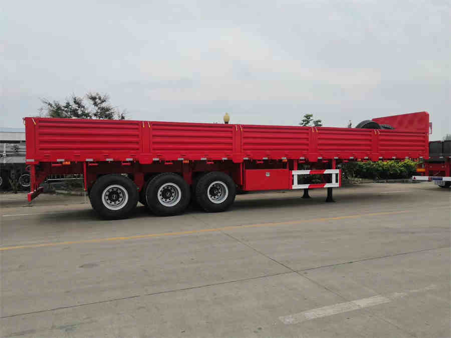 FUDENG 3 Axis Side Wall Trailer Good Quality And 4