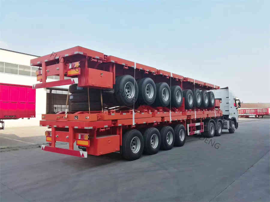 Flat Deck Trailer: Goods Can Be Protected In This Way During Transportation