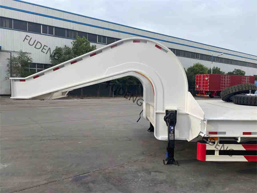 Price Gap Of Low Loader Trailer In Factory Of Different Size