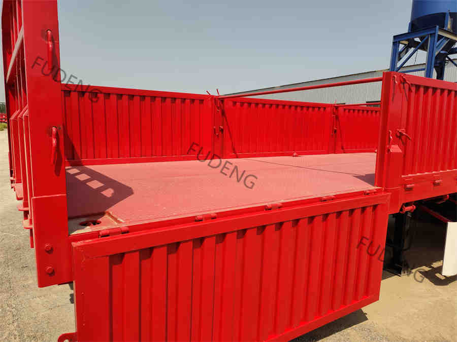 3 Axle Side Wall Trailer For Sale