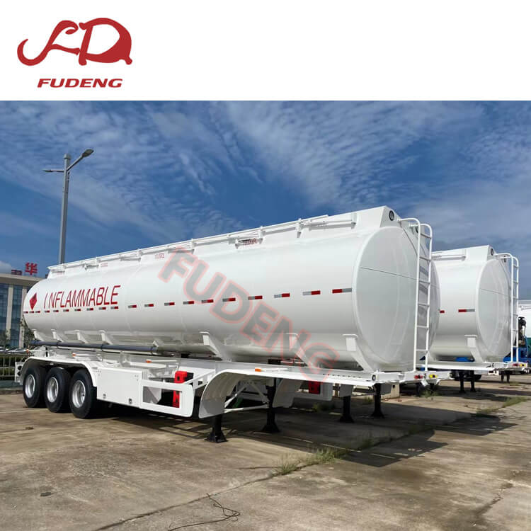 Oil Tanker Trailers For Sale FUDENG Trailer