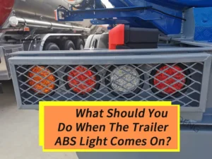 abs light on semi trailer