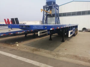 standard flatbed trailer