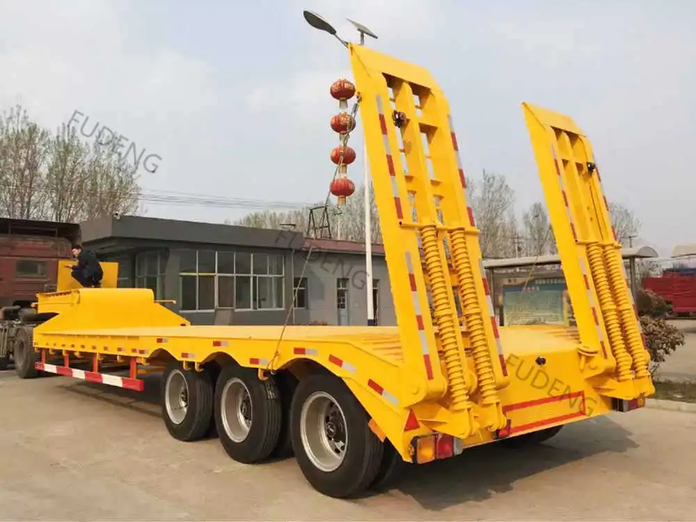 lowbed semi trailers