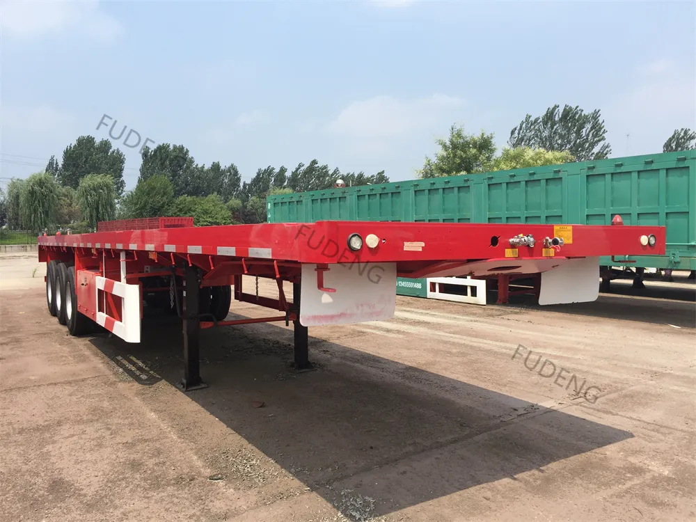 40-60 Tons flatbed semi trailer