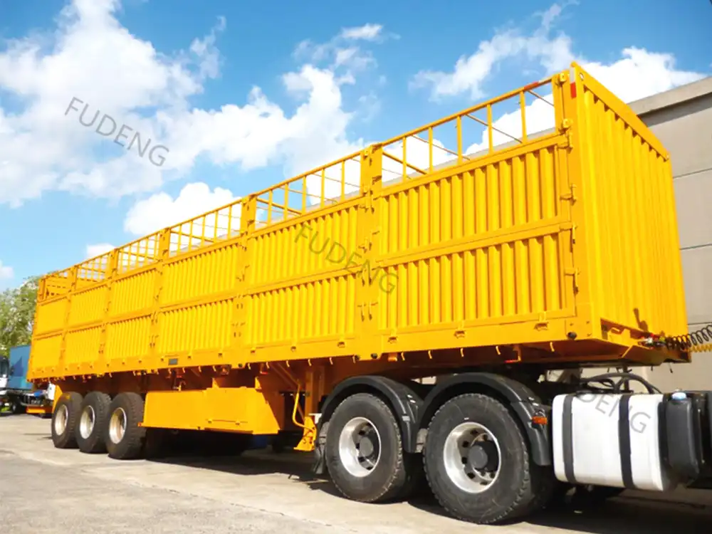 Cargo Trailer With Fence