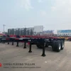 2 Axle 20ft Container Skeleton Trailer 1